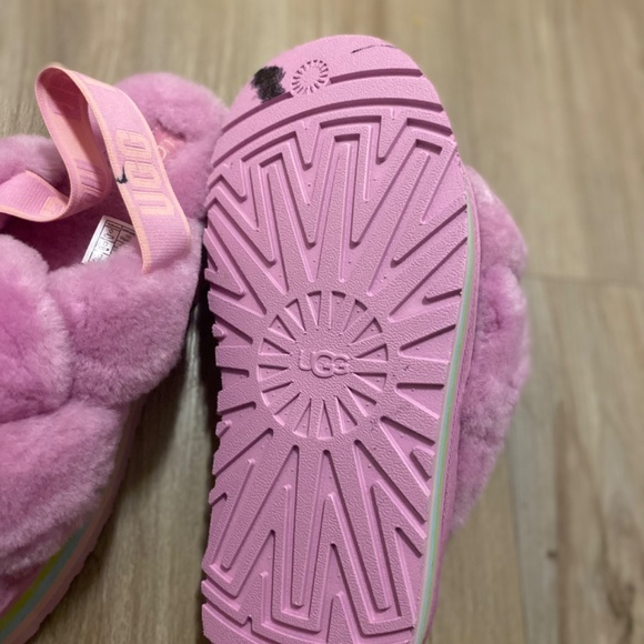 Ugg Multicolored Disco Knot Slides Size 10 - Picture 7 of 16